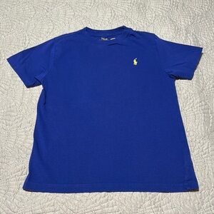 Polo by Ralph Lauren Little Boys Blue Short Sleeve Tee, EUC, Size 7